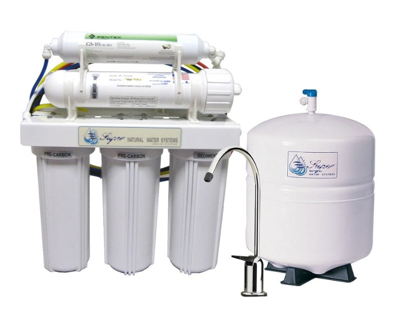 SuperAir Model-SN104 Reverse Osmosis 5 Stage Filtration System
